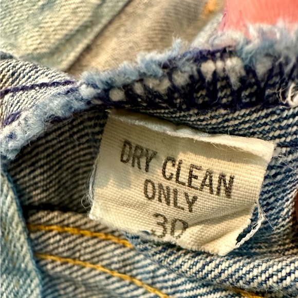 One of a kind Antonio Giuseppe 70’s vintage patchwork jeans - Picture 6 of 6